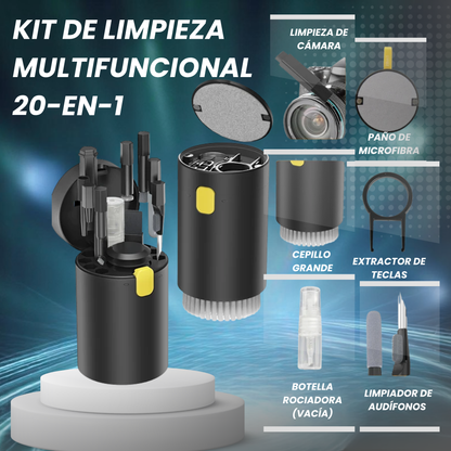 CleanMagicKit™ – El kit 20 en 1 que limpia tus gadgets como por arte de magia